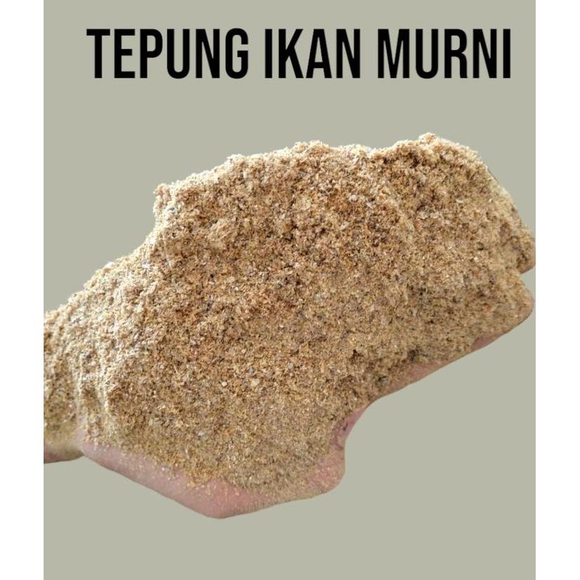 1 kg tepung ikan protein tinggi 50% campuran pakan ternak tepung ikan super/ pakan ternak
