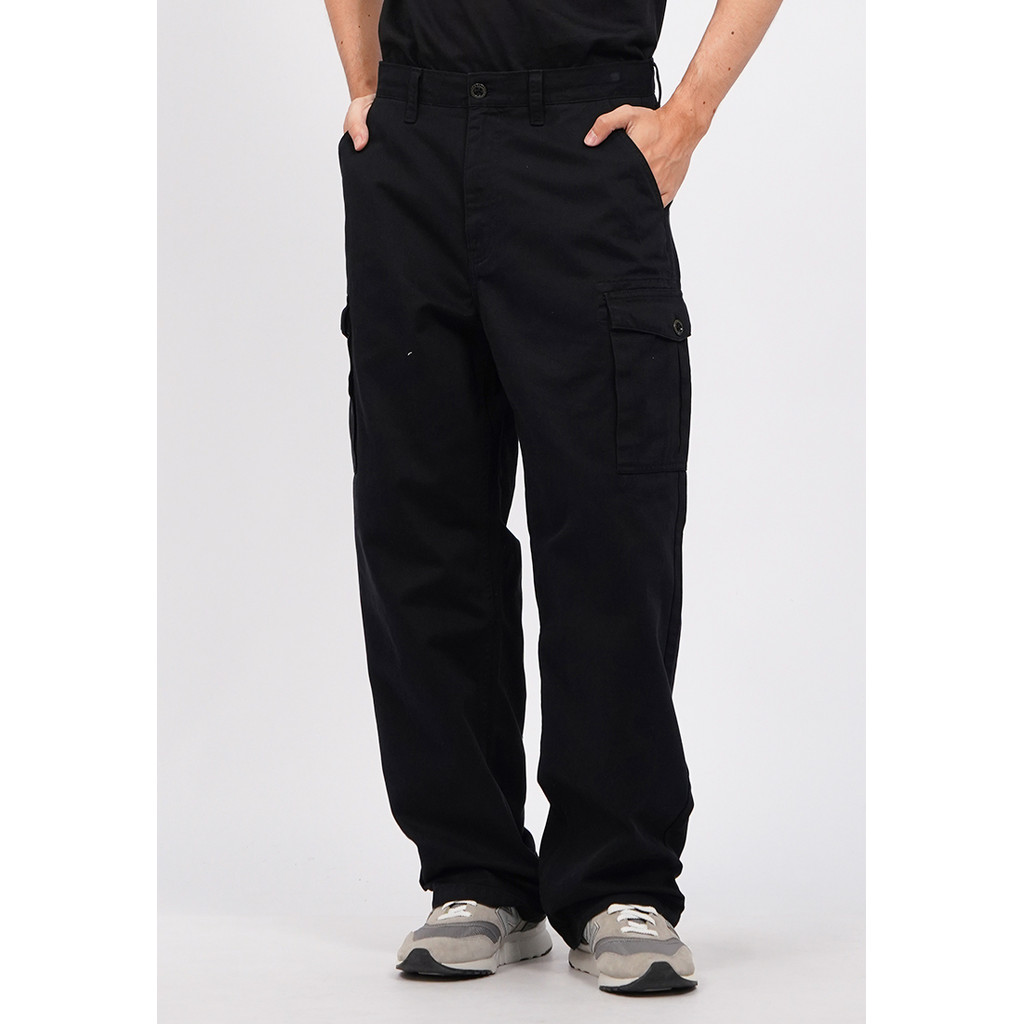 Wrangler Long Pants Cargo Straight Loose CARGO B001 Black