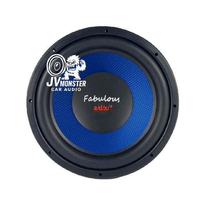 Adx Subwoofer Fabulous 12 Inch Double Coil Speaker Bass 400Watt - Suara Bulet & Detail, Cocok Untuk