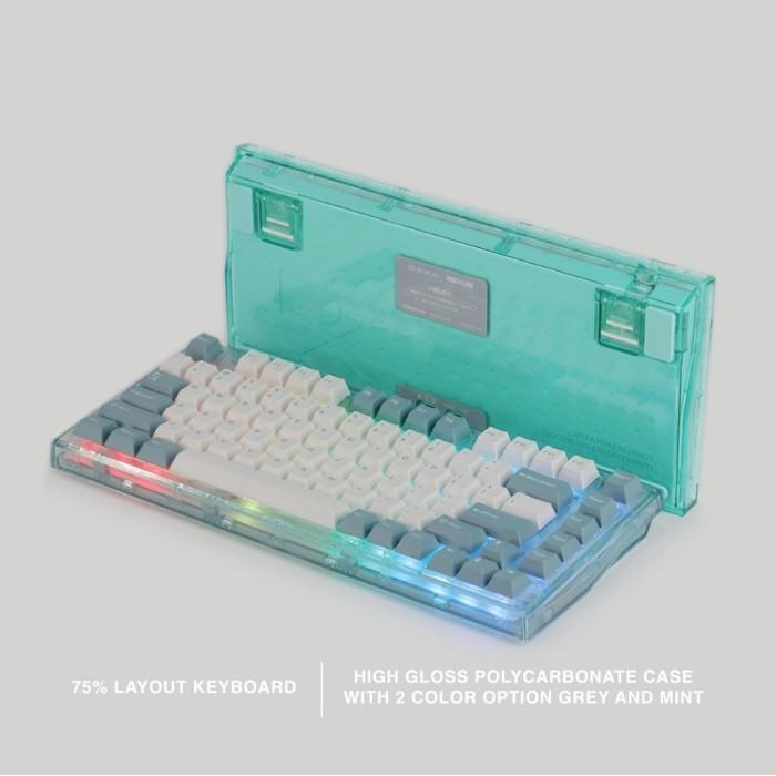 Rexus Keyboard Gaming Mechanical Daxa M84X Ultimate