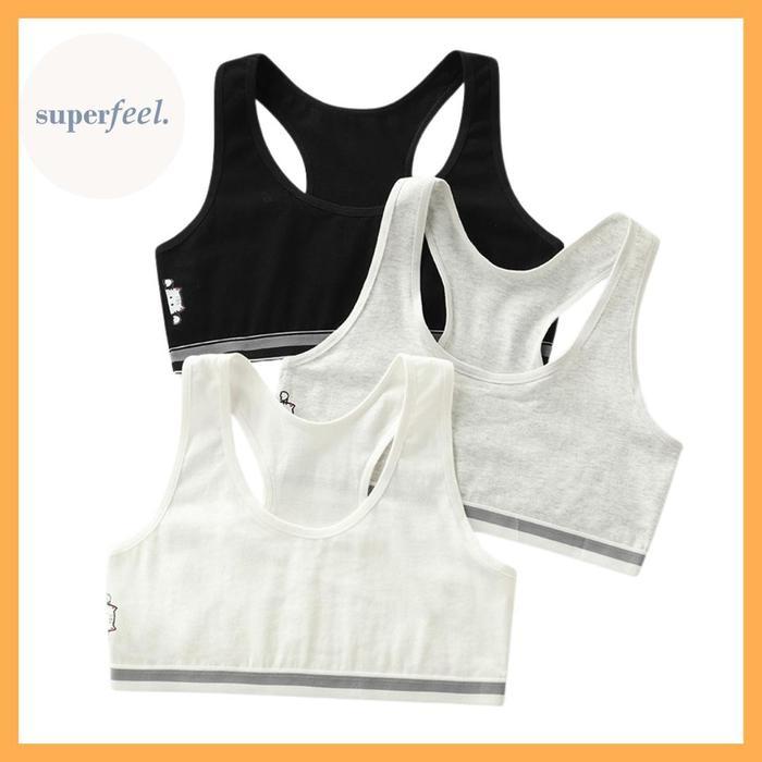 SFL MINISET SPORTY BRA BH ANAK KECIL PEREMPUAN REMAJA SEKOLAH SCHOOL SD SMP SMA GAYA LUCU MODEL LUCU