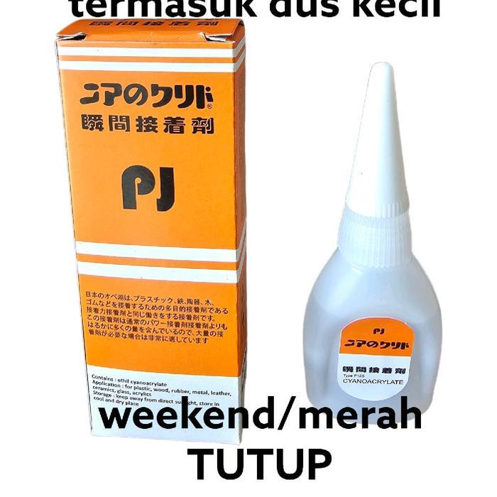 Premium Lem Korea Super Glue Pj Lem Kayu Grosir Original