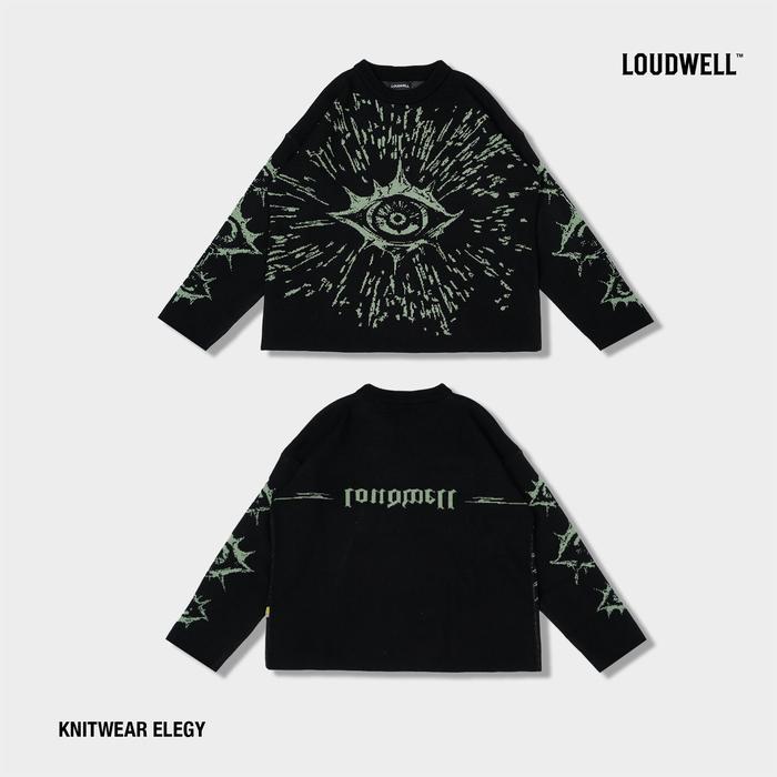 Loudwell Cardigan Knitwear Knit-Cardigan Knitwear BOXY Acrylic Switer Unisex / Switer Rajut Pria &