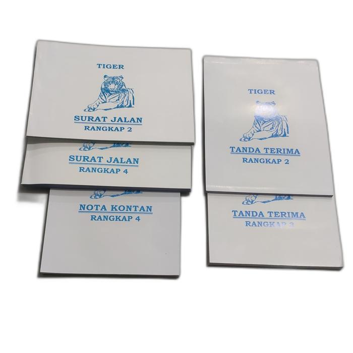 Nota Kontan Faktur Surat Jalan Tanda Terima Merek TIGER