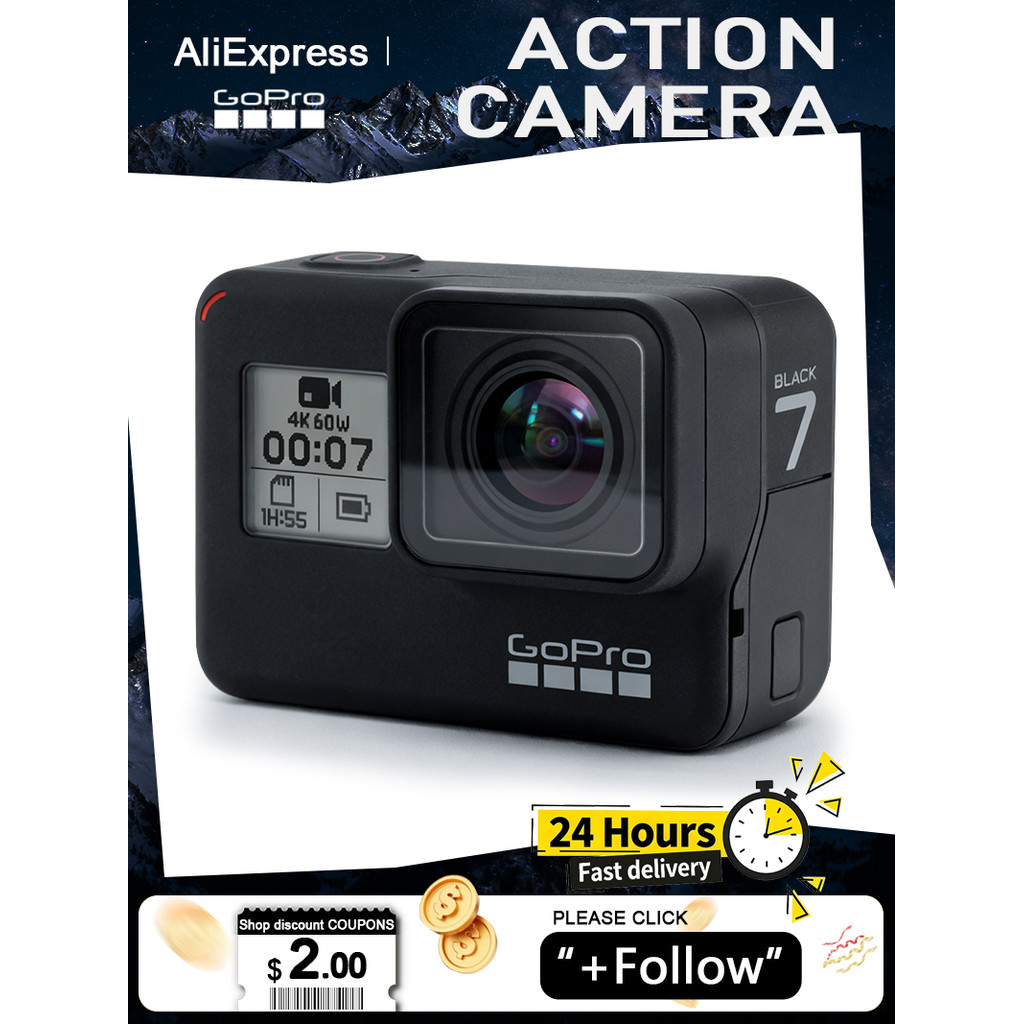 GoPro HERO7 Black Action Camera