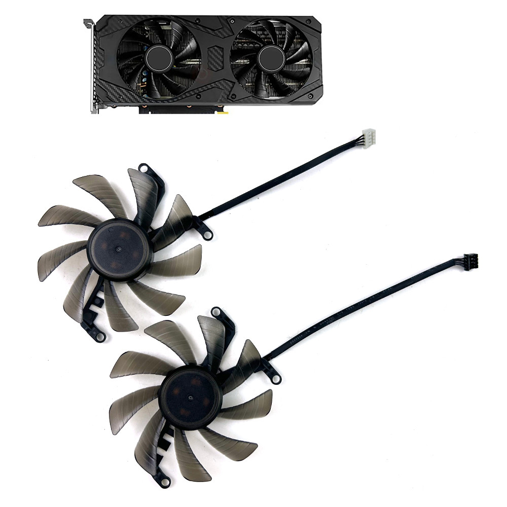 Cooling 85MM TH9215S2H-PAA08 Video Card Fan For PNY/KFA2 51risc RTX 3060 3060Ti UPRISING Dual Fan