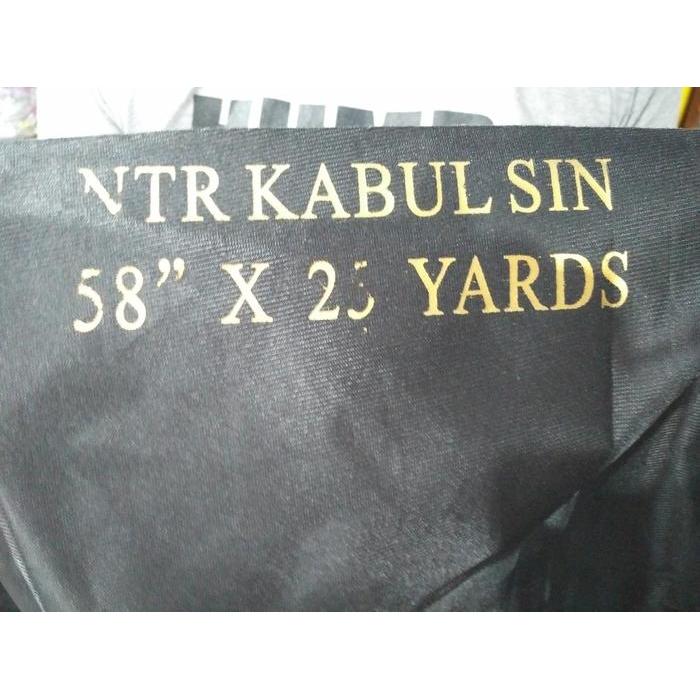 Kain Beludru Hitam Meteran