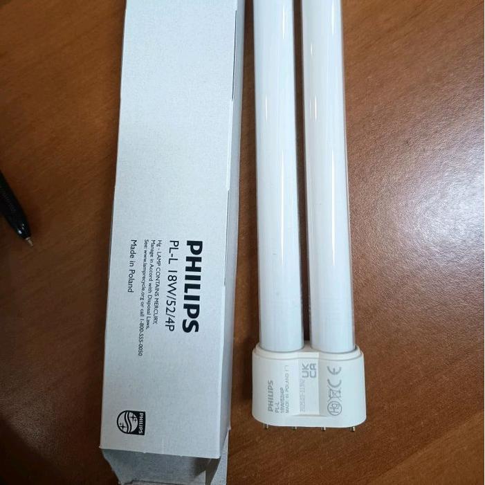 Lampu Blue Light Pl-L 18W/52/4P Philips Made In Poland
