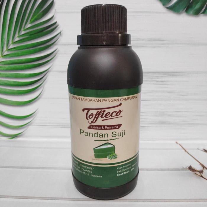 Toffieco Pasta Pandan Suji 100Gr / Perisa Makanan Kue Pandan Suji