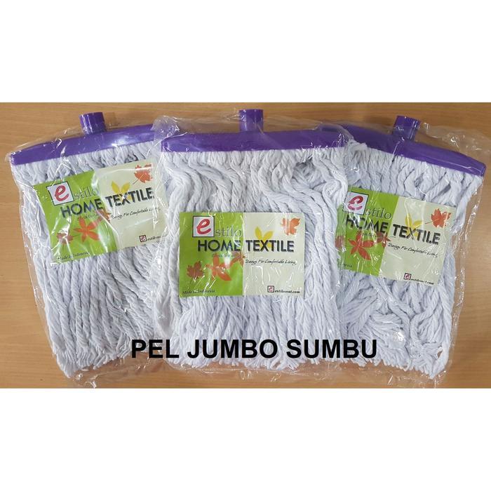 Pel JUMBO Sumbu / Pel Lantai Murah Gagang Pipa Besi