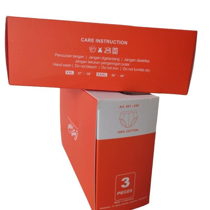 Celana Dalam Pria Celana Dalam Pria Merk Crocodile Ukuran Jumbo Xxl-Xxxl