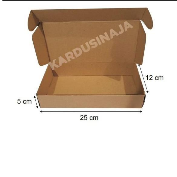 Kardus Diecut Pizza Polos - 25x12x5