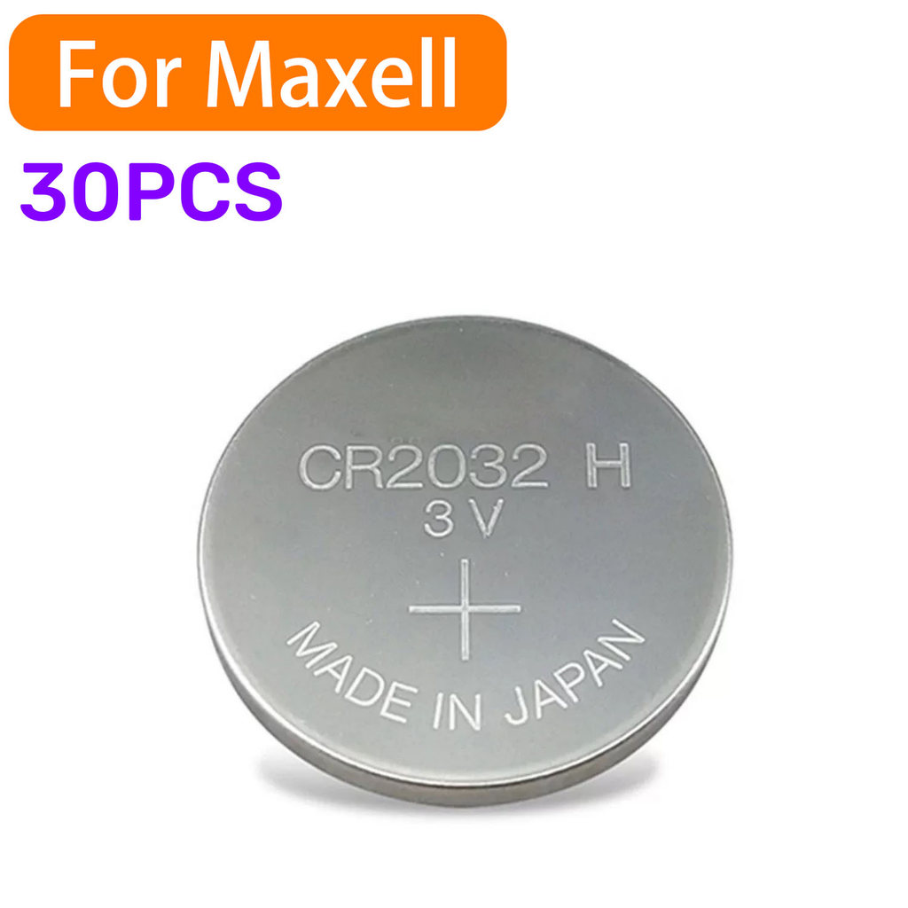 CR2032H 240mAh CR2032 H High Capacity 3V Button Battery Computer Motherboard Battery Replaces CR2032