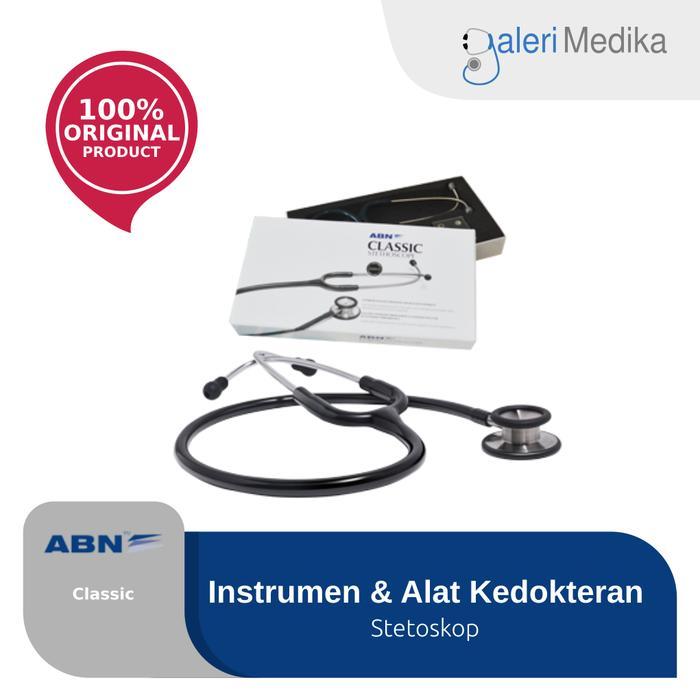 TEREMURAHTERLARIS READY SILAHKAN DIORDER STETOSKOP ABN CLASSIC - ABN STETHOSCOPE KLASIK ORIGINAL