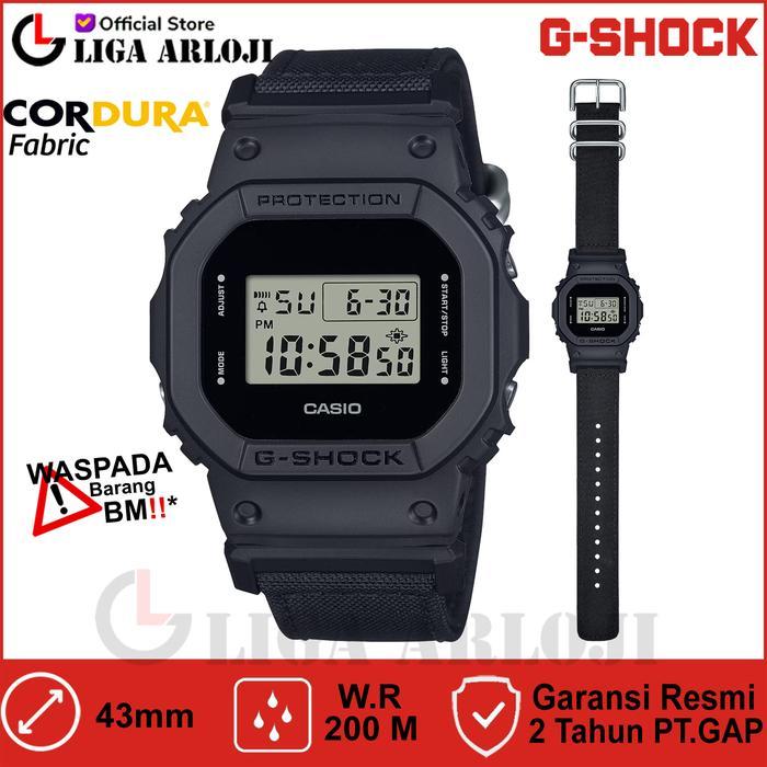 SIAPKIRIM DW-5600BCE-1DR Jam Tangan Pria Digital Kanvas Gshock READY STOCK