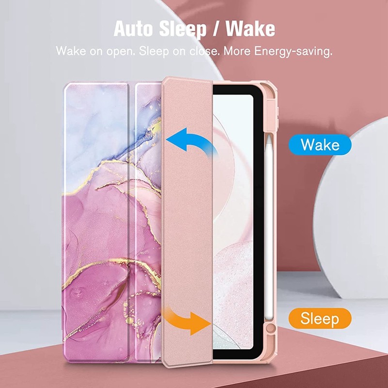 Smart PU Case for iPad Air 4th 5th iPad 10th 10.9 Funda iPad Pro air 12th 11th 11" 7th 8th 9th 10.2