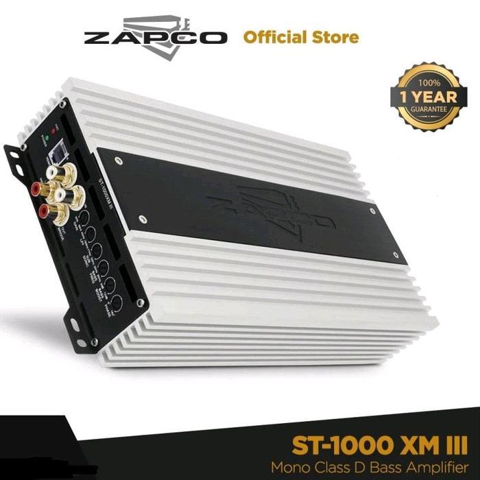Zapco ST-1000 XMIII / ST 1000 XM III Monoblok Class D Amplifier Resmi
