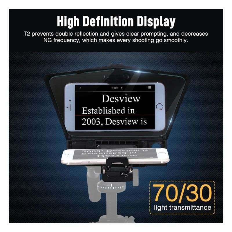Desview T2 Broadcast Teleprompter