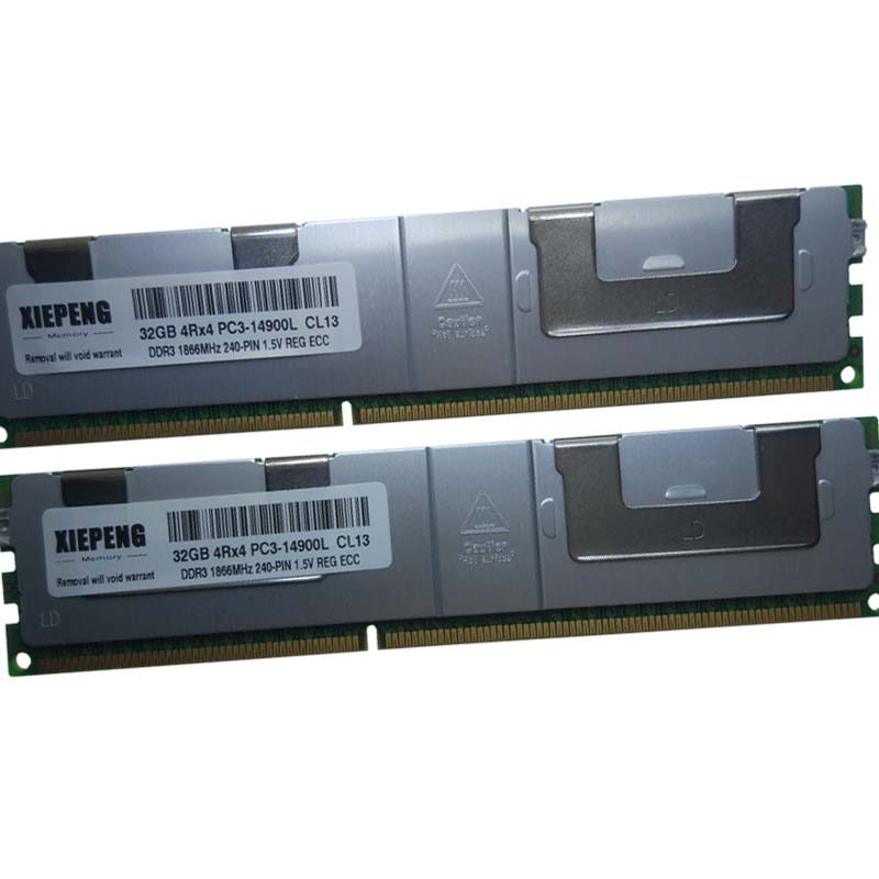 Server Memory 64G PC3-12800L DDR3 1600 ECC REG 32GB 16GB LRDIMM RAM