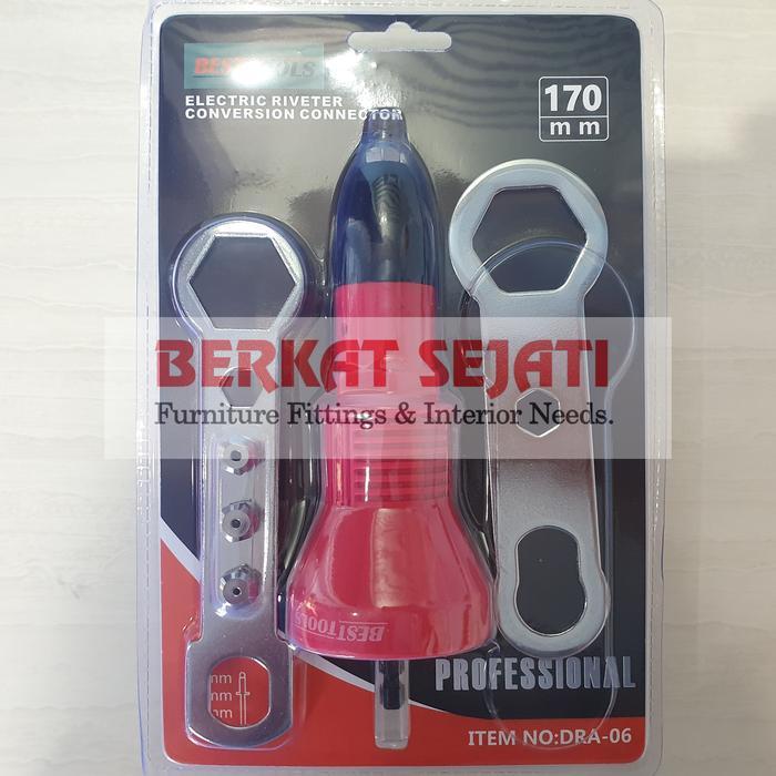 Tang Paku RIVET GUN ADAPTER / Adaptor Tang Rivet Elektric Bor Listrik .