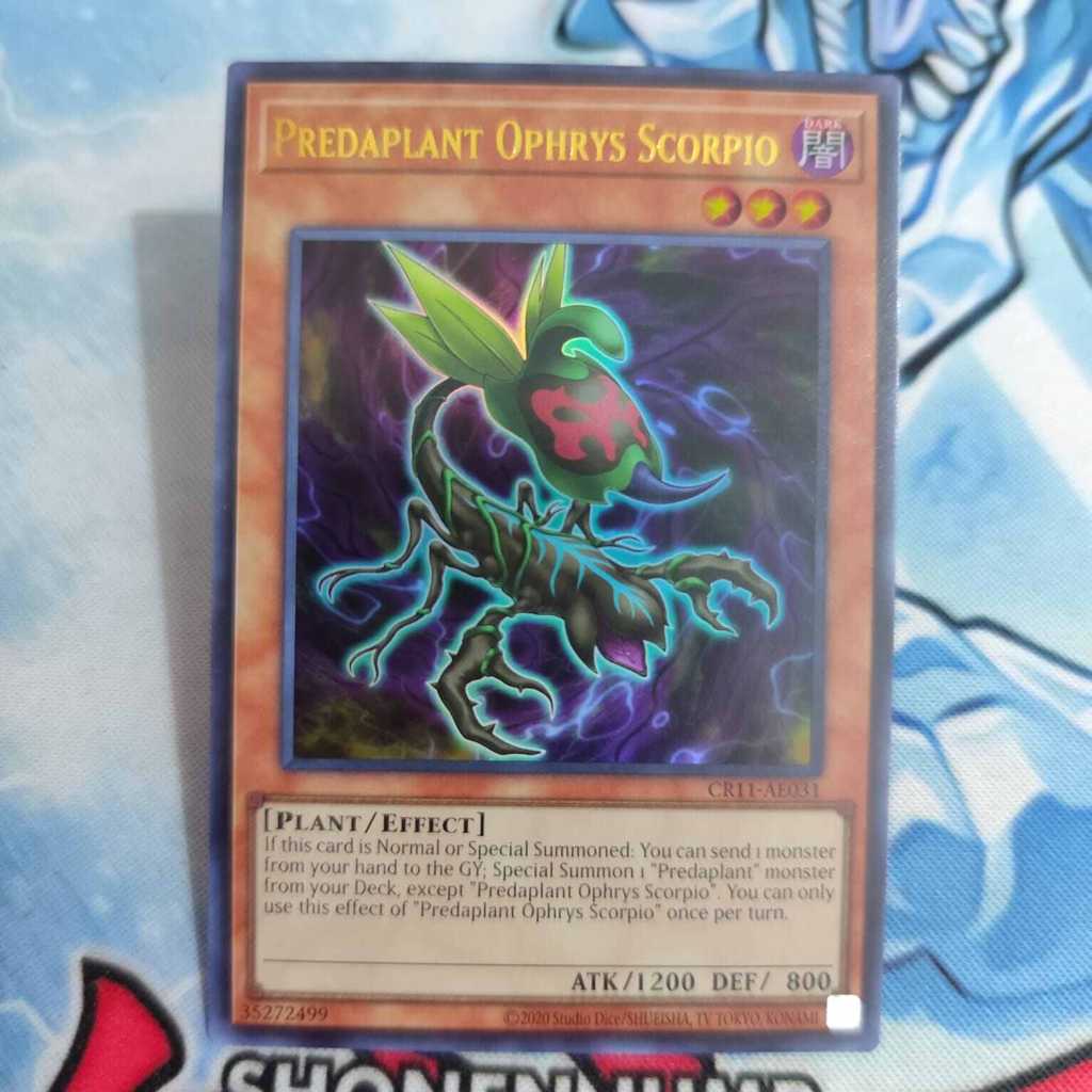 yugioh AE predaplant ophrys scorpio CR11-AE031 UR original