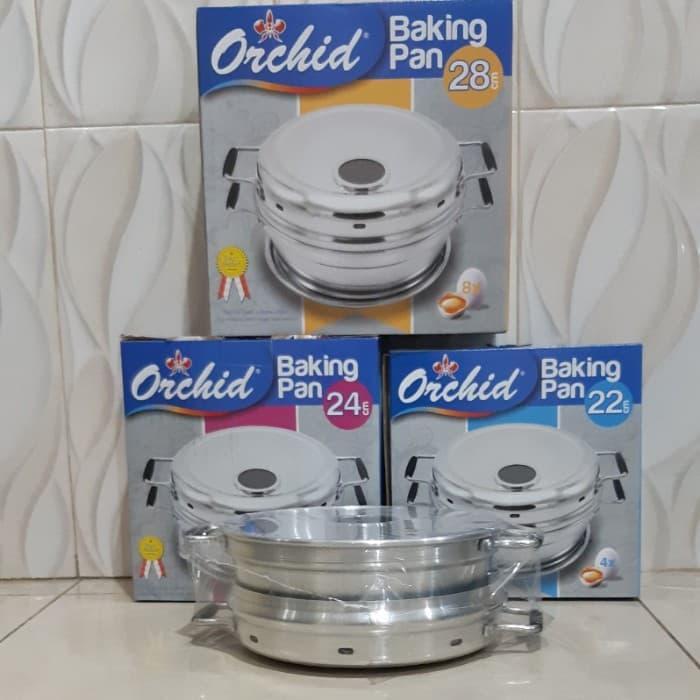 Panci Kue Bolu /Baking Pan Orchid 28
