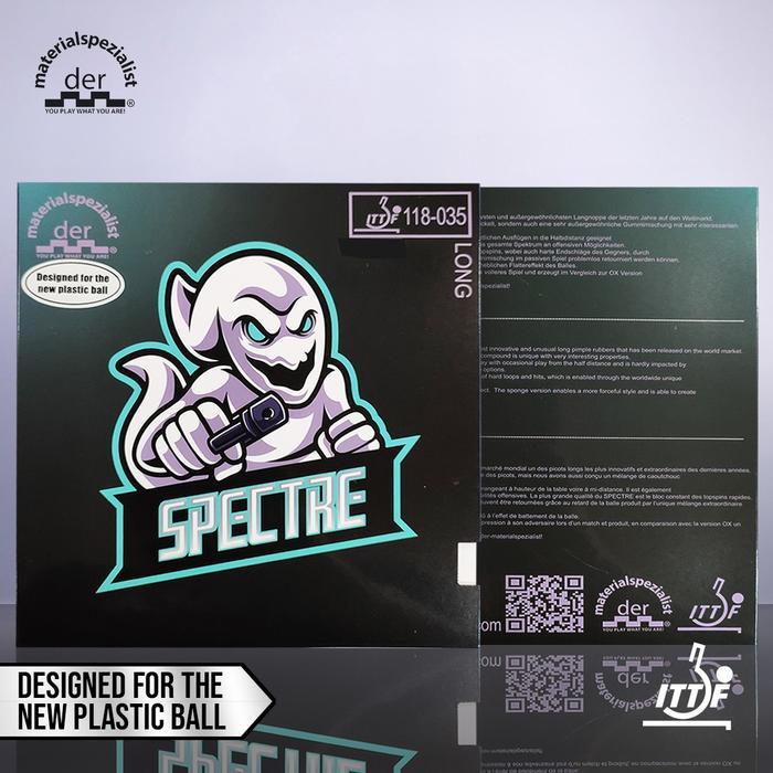 Karet Bat Der Materialspezialist Spectre Blue Bintik Panjang Ox