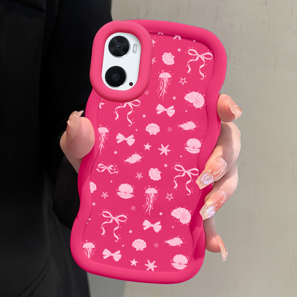 Realme 9i 4G Cassing Phone Case Softcase Fashion Bow 0846 MKL Macaron Cassing Kesing