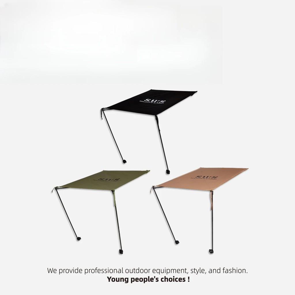 Sun Protection Awning Folding Chair Sun Protection Awning Camping Beach Fishing Portable Folding
