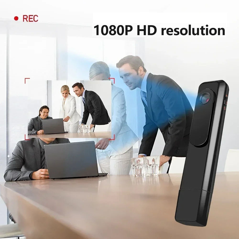 Portable Pen Camera Body Camera 1080P FHD HD Video Voice Recorder Portable Recording Pen Camcorder