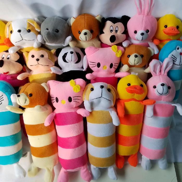 Boneka Guling Bayi 30cm - Mainan Lucu & Imut untuk Teman Tidur Bayi - Hadiah Ulang Tahun yang