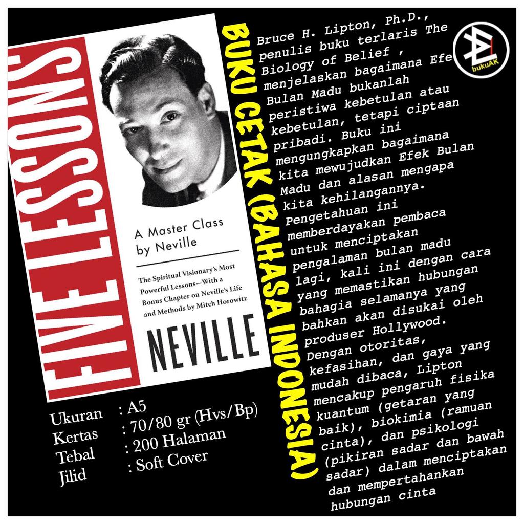 Five Lessons - Neville Goddard