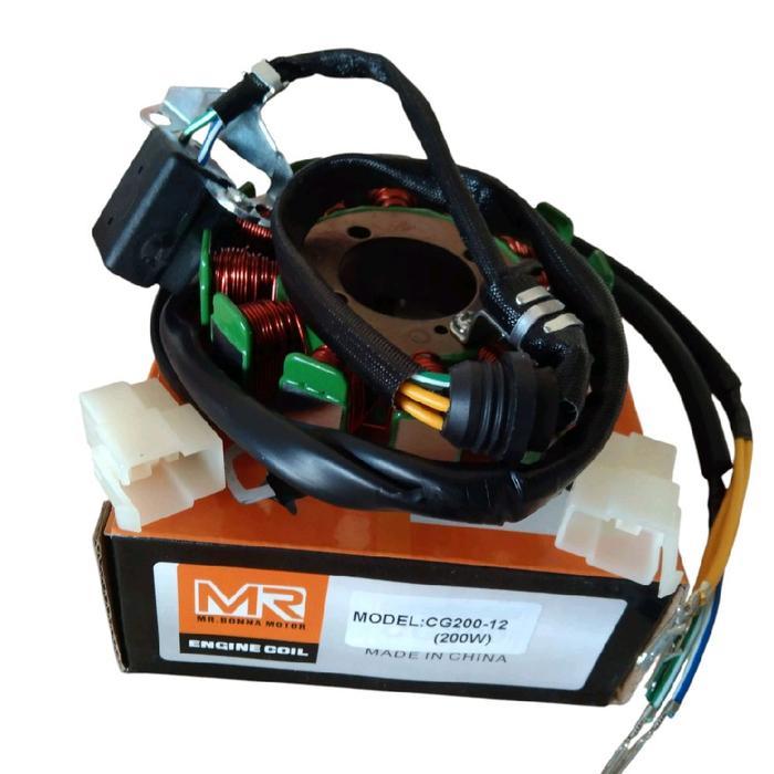 MR spul viar 150cc 200cc 12 pole 93 baut 3-sparepart motor roda tiga-viar kaisar htm nozomi jialing