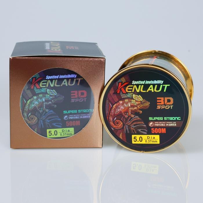 Senar Pancing 500M 100M Speckle Bunglon Nylon Senar Titik Tak Terlihat Garis