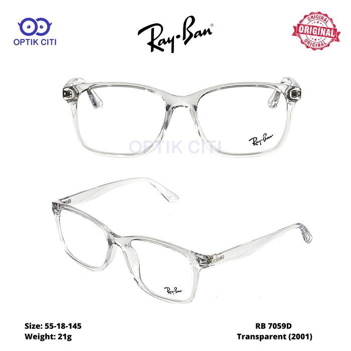 Frame Kacamata Pria Rayban RB 7059 D Original