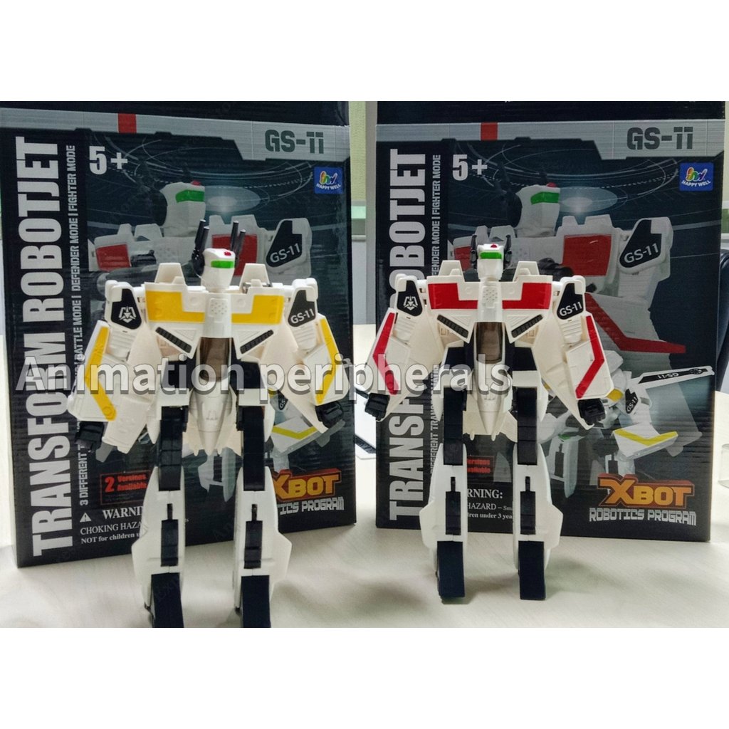 Transformation Macross Battlestar 1/55 Stealth Fighter VF1S Macross 3 Segment Deformation Aircraft