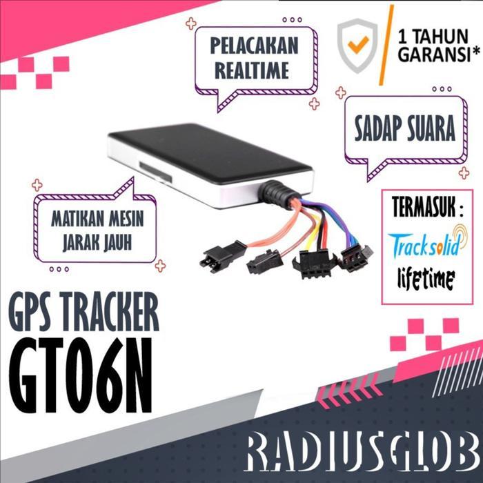 GPS TRACKER GT06N + SERVER TRACKSOLID LIFETIME