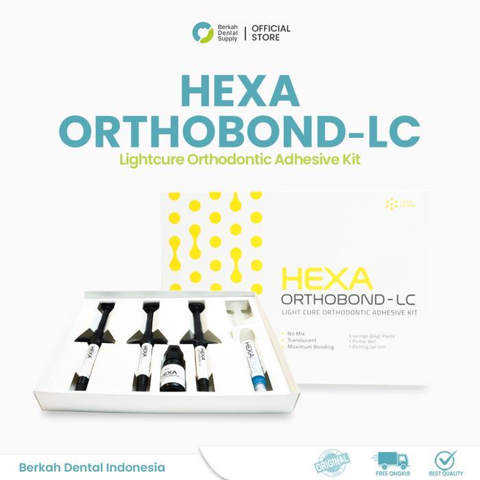 Dental Hexa Orthobond Set / Lem Bracket Behel Gigi Ortho Set