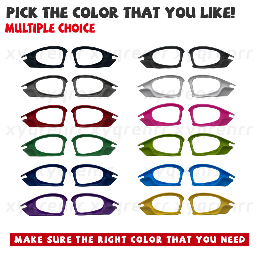 xyqrenrr Replacement Side Blinders For Oakley Juliet X Metal Sunglass -Multi Choice