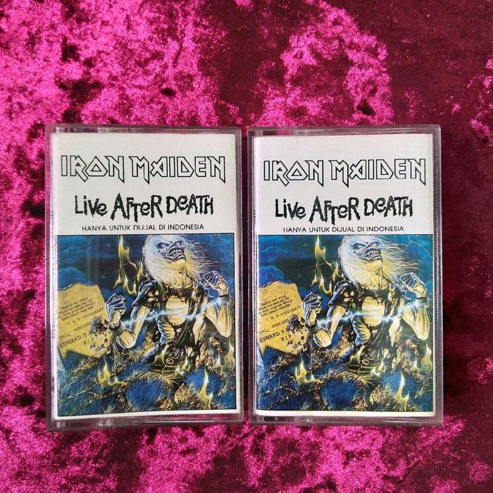 Kaset Pita Iron Maiden - Live After Death (Double Cassette)