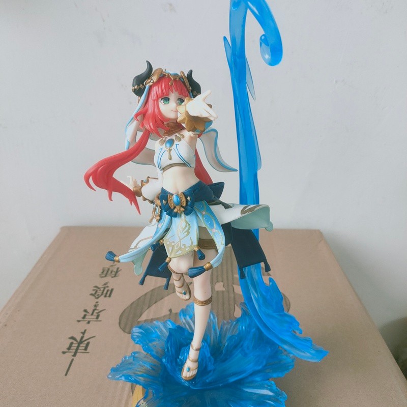 Genshin Impact Nilou Floral Dancer Action Figure Pvc Model Statue Elegant Pose Game Collectible