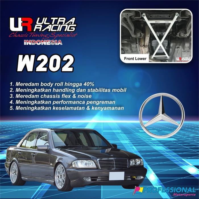 Aksesoris / Stabiliser / Front Lower Ultra Racing Mercedes W202