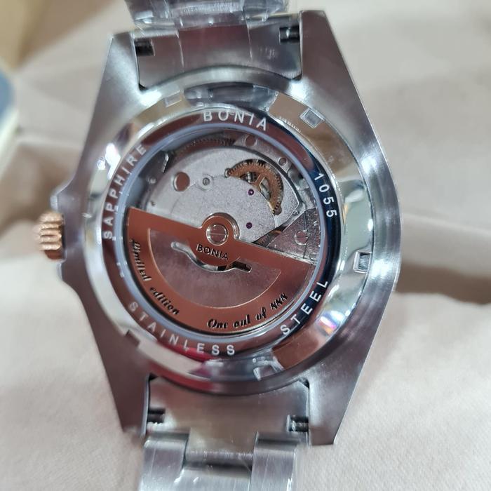 (Jual-1225) Jam Tangan Pria Bonia Limited Edition Automatic