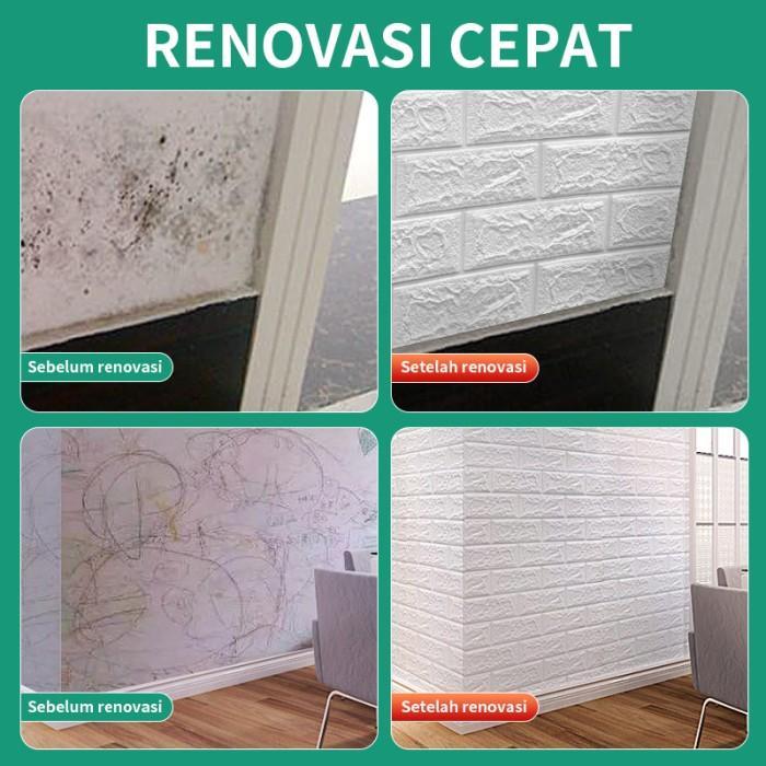 Gm Bear Wallpaper Dinding 3D - Wallpaper 3D Foam (Isi 10 Lembar)