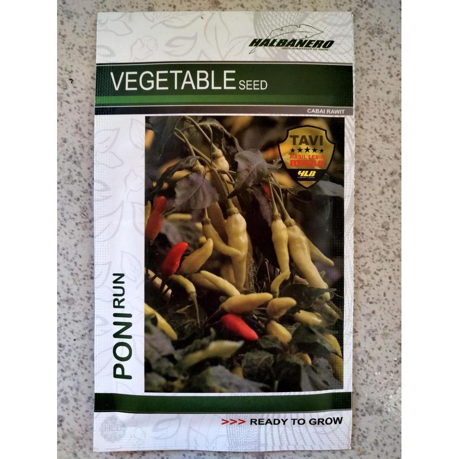 Little_Little_ Benih Cabe Rawit Ponirun 10 Gram Halbanero - Bibit Cabai Ponirun - Crm Ponirun