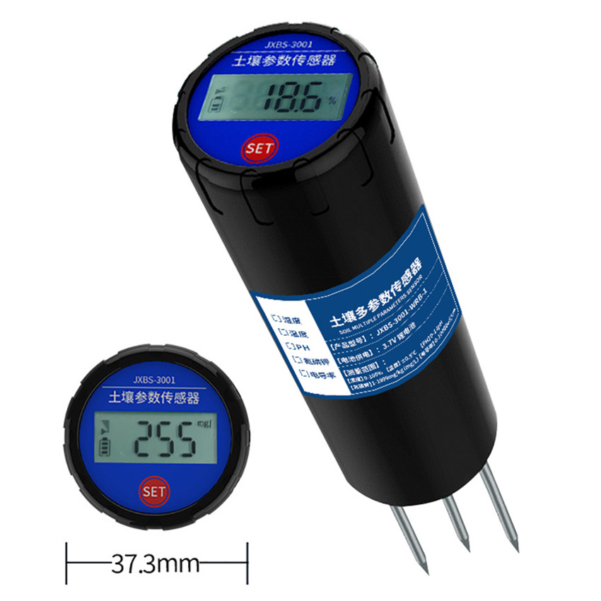 FLASH SALE    Portable PH Meter Soil Tester High Sensitivity Probe Nutrient Intelligent Fertilizer D