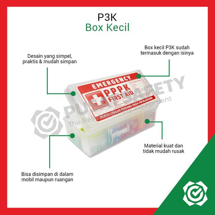 Sedia Kotak P3K Box Kecil / p3k Mobil First Aid