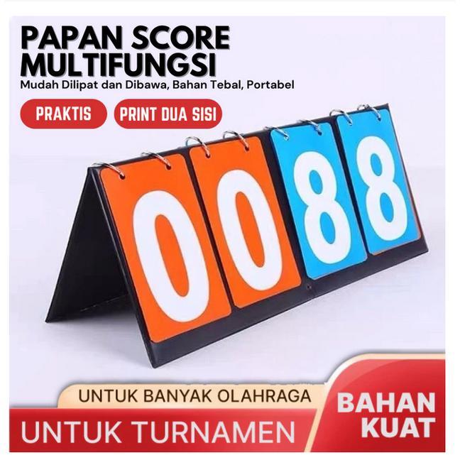 Papan Skor Score Board Papan Skor Futsall Sepak Bola Badminton Billiard Voli Bulu Tangkis Papan Skor