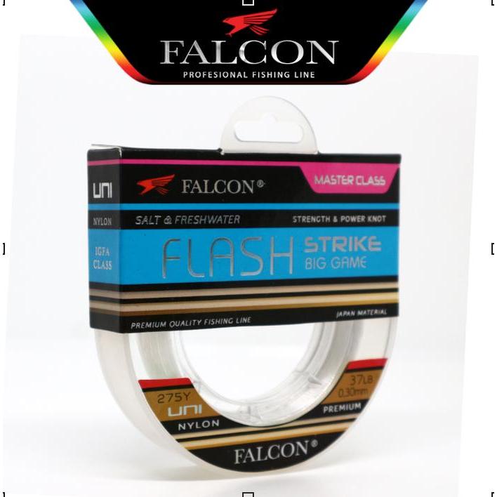 Senar Pancing Falcon Uni FLASH 275 Yards / 250 meter Laut Mancing