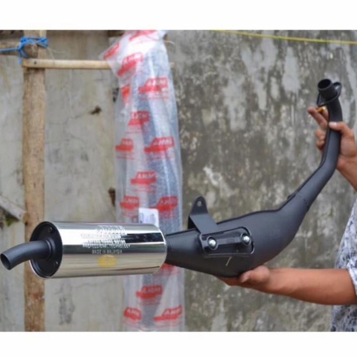 Knalpot Ahm Satria 2 Tak Satria Hiu Fizr Ahm Asli Malaysia